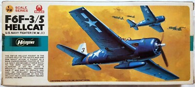 Hasegawa C12 Grumman F6F-3/5 Hellcat 1:72 Neu Bauteile versiegelt in OVP