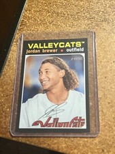 2020 Topps Heritage Minors Baseball # 152 Jordan Brewer