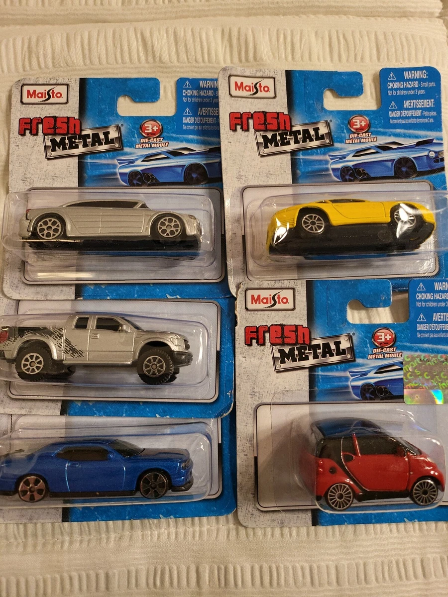 Maisto Fresh Metal 1/64 Scale Diecast Cars - Lot of 5 SR