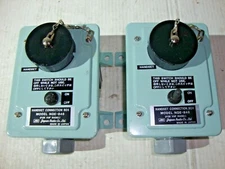 Lot Of 2 Vintage Japan Radio Co. JRC Handset Connection Boxes NQE-846 For VHF