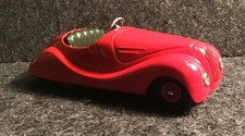 Schuco Patent 4521, Blechspielzeug-Auto, Made in U.S. Zone Germany, Sammlerstück