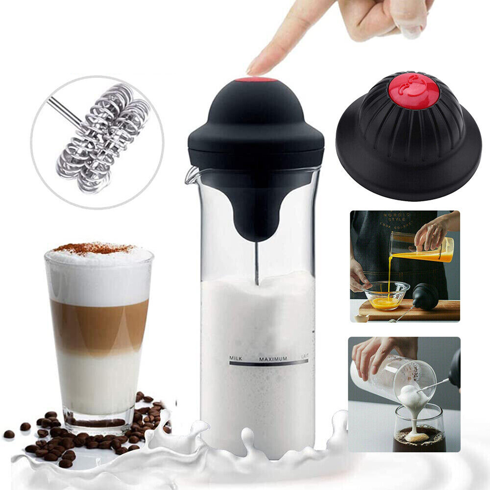 Cocina de mano eléctrico café y crema de leche taza mezcladora automática