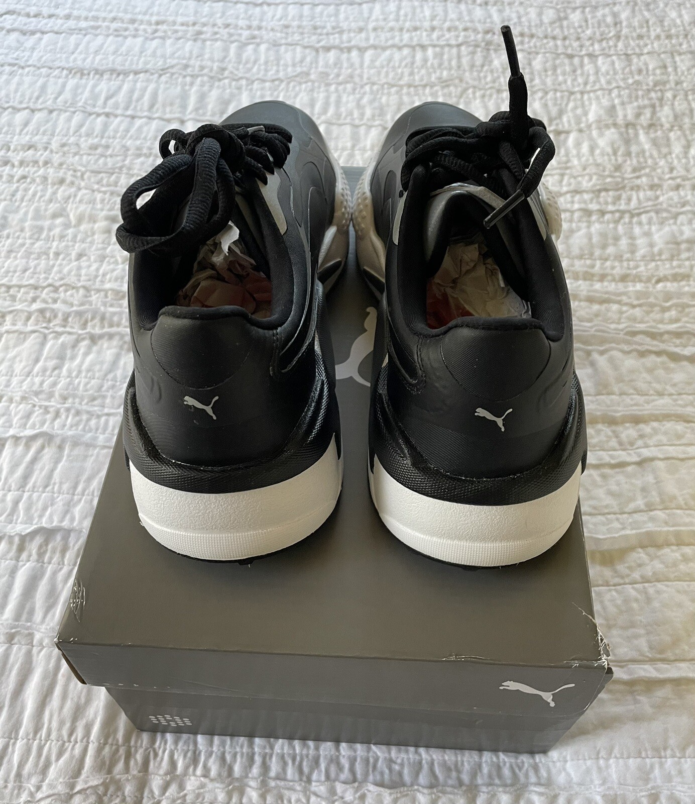 Puma RSG Golf Shoes. Mens 9 1/2 Black. NWOT eBay