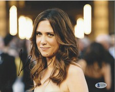 KRISTEN WIIG SIGNED AUTHENTIC BRIDESMAIDS 8X10 PHOTO ACTRESS BECKETT COA BAS