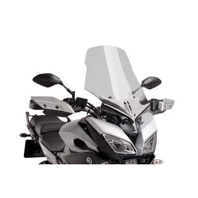 Pare-Brise PUIG Touring Transparent pour Yamaha 850 MT09 2015-2017 - Photo 1/4