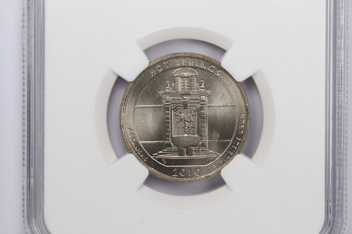 2010 P Hot Springs NP Quarter NGC MS66 - Picture 3 of 4