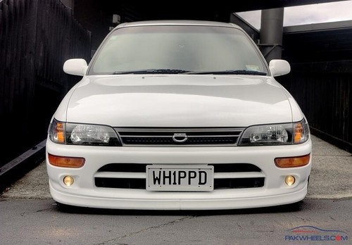 For 93 97 Toyota Corolla Headlight JDM Clear Housing Glass Crystal Lens Set - Picture 6 of 6