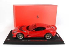 Ferrari 812 Competizione 2021 (Rosso Corsa 322) with Acrylic Cover Lim. 48 Pcs