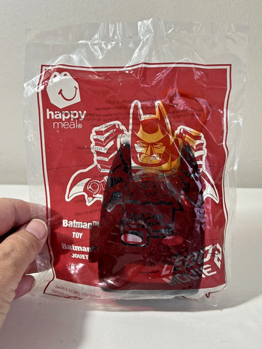 2019 McDonald's Happy Meal The Lego Movie 2 Batman Toy NIP - Picture 4 of 4