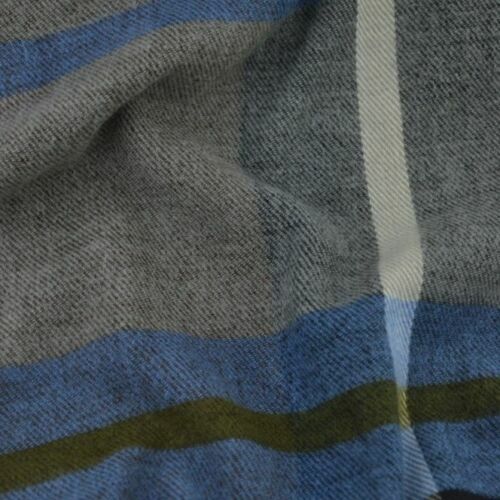 New Men Women Super Soft Cashmere Scarf Wrap Shawl- Brown Tartan Plaid 74-1 - Picture 22 of 63