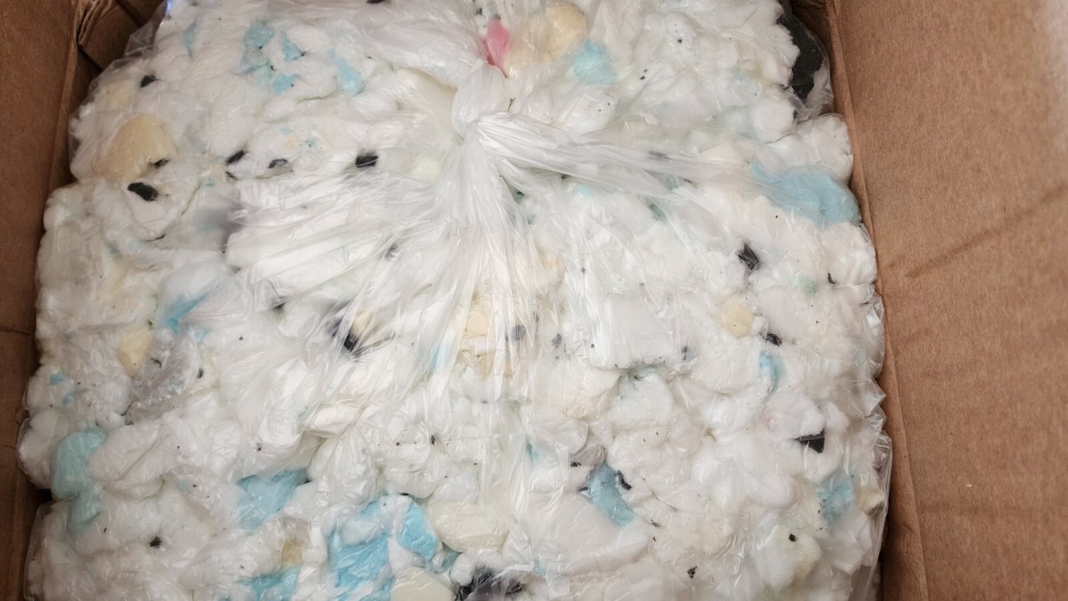 Bean Bag Filler LBS Shredded Memory Foam Filling for BeanBag