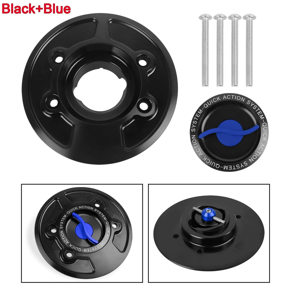 For BMW R NINE T Scrambler 15-18 R Nine T 14-17 Keyless Gas Fuel Tank Cap Cover Foto 3 de 4