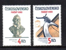 CZECHOSLOVAKIA MNH 1983 SG2685-2686 PRAGUE CASTLE