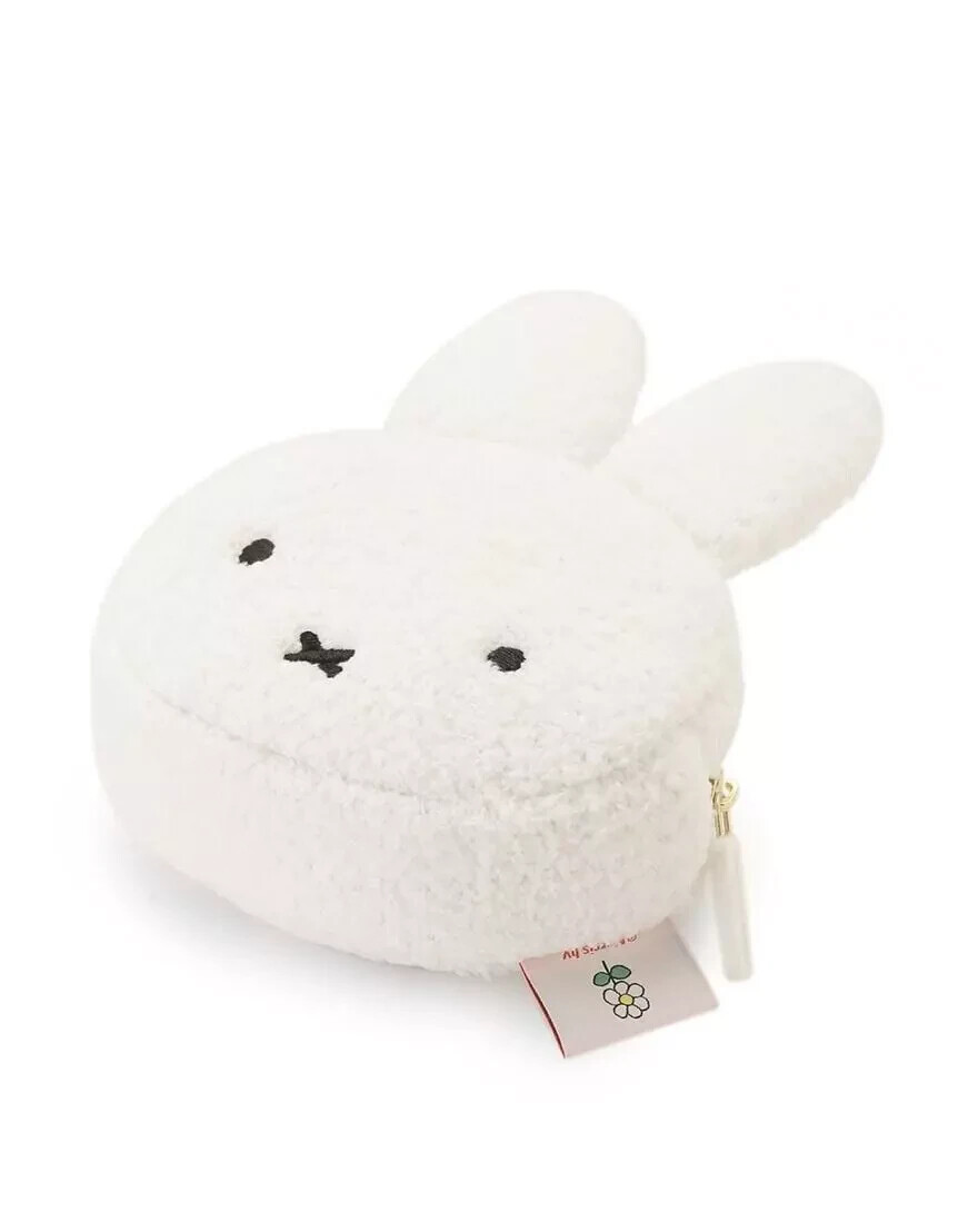 Gelato Pique x Dick Bruna Miffy Face Pouch Off White Japan