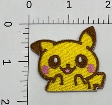 Pokemon Pikachu stick-On Embroidered Patch 772