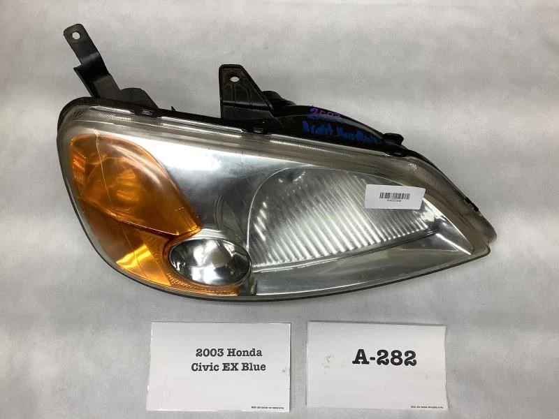 2001 2003 HONDA CIVIC EX СЕДАН ПРАВАЯ ПАССАЖИРСКАЯ СТОРОНА ФАРЫ OEM - Изображение 4 из 4