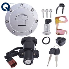 For Honda 2007-14 Cbr1000rr Cbr600rr Ignition Switch Fuel Gas Cap Seat Lock Key