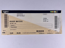 Roger Waters Pink Floyd Completo Biglietto Originale The Wall Gelredrome Aprile