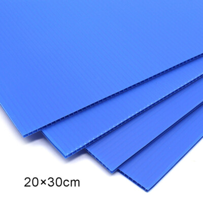 3mm Plastic Cardboard Corrugated Sheets Wall Craft Divider Backing Board Sign