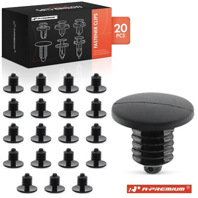 A-Premium 20x 5.56 mm Wheelhouse Retainer Clips Fastener Rivet Push-Type for GM