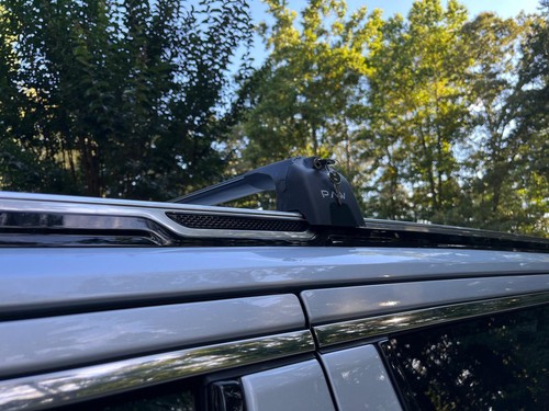 Barras transversales para portaequipajes de techo para Jeep Wagoneer 2021-up riel rasante aluminio plateado 3 unidades - Imagen 5 de 8