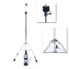 New Glarry Hi-Hat Cymbal Stand Adjustable Height Steel
