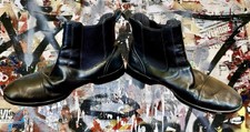 Rockport Black Booties Men’s Slides Us 6 Eu 36 Women 8-8.5 Leather