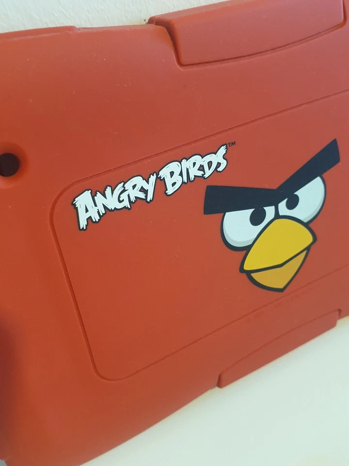 ANGRY BIRDS RED KURIO KINDER TABLET 7 PROTECTIVE RUBBER SKIN BUMPER COVER CASE - Image 2 of 3