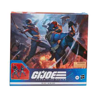 Hasbro G.I. Joe Classified Series Blue Ninja Action Figure 2 Pack