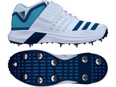 adipower vector mid cricket shoes