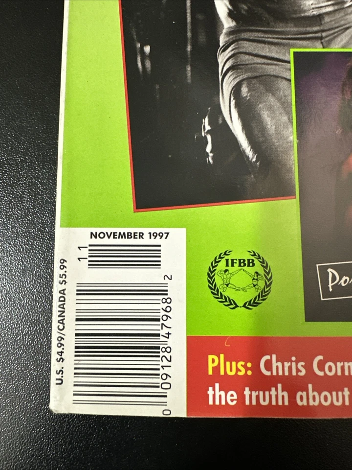 Flex Magazine Milos Sarcev Jean Pierre Fux November 1997 - Image 2 of 4