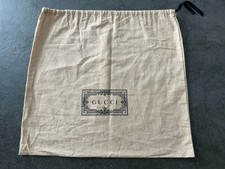 Large Gucci Dust Bag Drawstring Designer Travel Bag 20 X 19 Inch Authentic