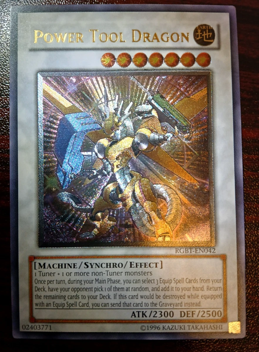 Power Tool Dragon Yu-Gi-Oh! TCG Individual Trading Card Games for