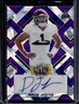 2022 Leaf Metal Draft Domani Jackson Purple Crystal Auto Autograph #/15