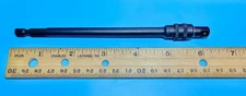 Snap On Tools NEW 6in long 1/4" Hex to 1/4" square Locking Power Drive Adapter