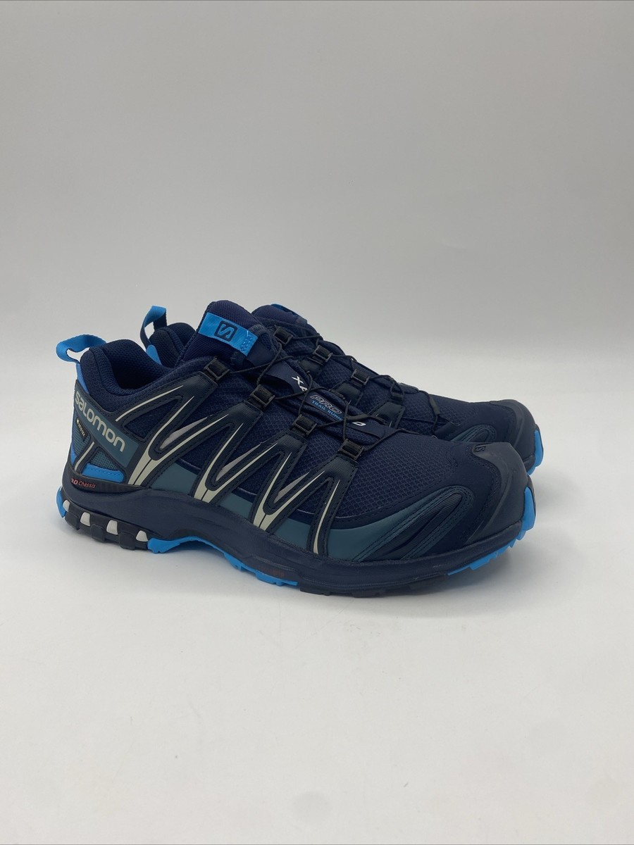 Salomon XA Pro 3D GTX Navy Blue Trail Running Shoes 393320