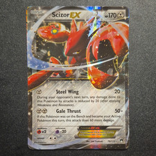 scizor ex pokemon card value - Scizor-EX (76/122) - XY Breakpoint 20 Retreat Cost M Scizor-EX - 77/122