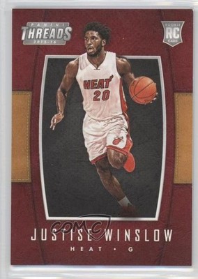 2015-16 Panini Threads Leather Rookies Justise Winslow #221 1u0