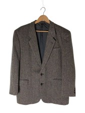 COMME des GARCONS HOMME Wool Tweed Jacket Gray Men's Size M 90s Archive
