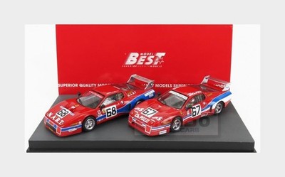 1:43 BEST Ferrari Set 2X 512Bb Lm #67 Daytona 1979 BE9826D Model