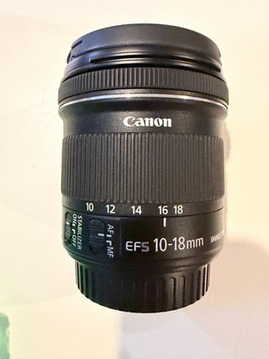 Canon EFS 10-18mm f/4.5-5.6 IS STM - NEW in Box