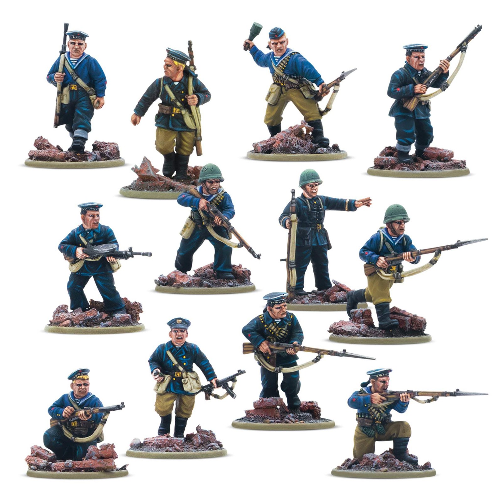 Bolt Action - Soviet Naval Brigade squad (2026) - Warlord Games NEW