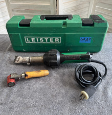 (LotA3) Used - Leister Triac ST 141.228 Roofing Welder Hot Air Heat Tool w/ Case