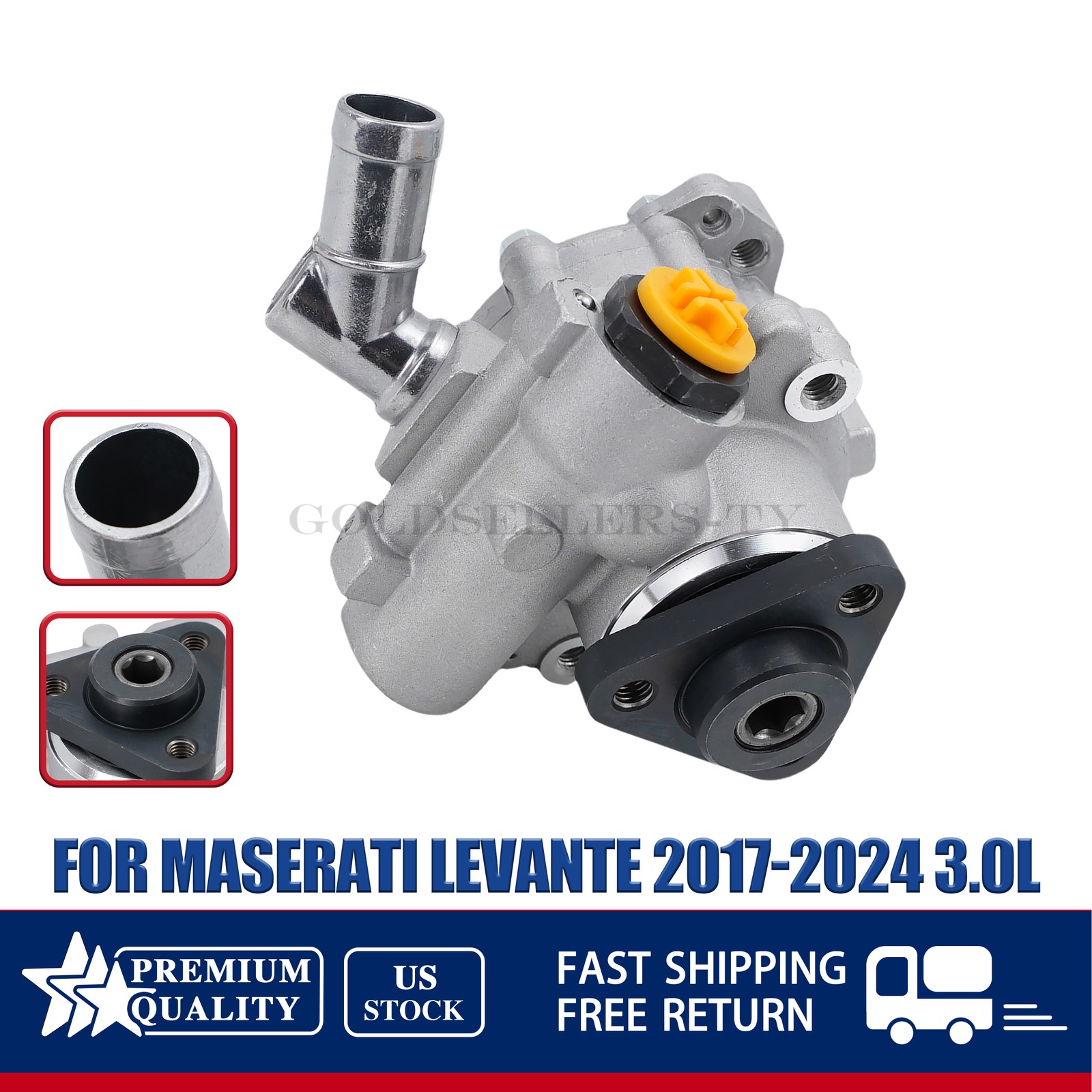 Maserati Levante 2017-2024 Power steering pump P/N 7695955155