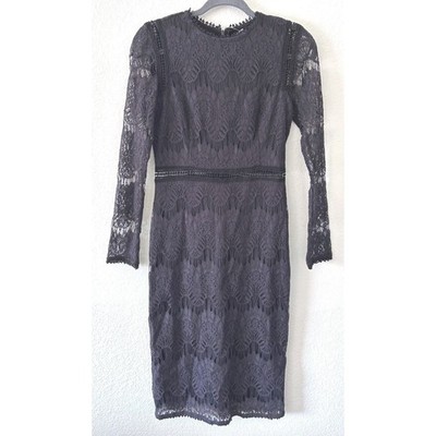chinese dress ladies Ocean Lace Long Sleeve Dress 6 / Ocean main image 0