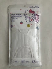 Pack Of 10 Disposable Face Masks Hello Kitty Sanrio