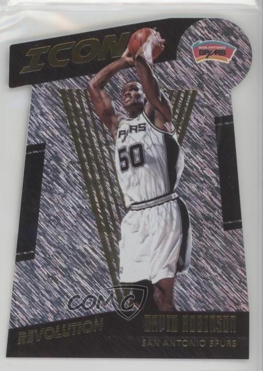 2015-16 Panini Revolution Icons Die-Cuts David Robinson #15 HOF t6w