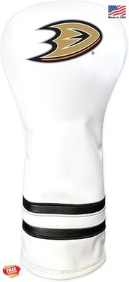 Team Golf NHL White Vintage Fairway Golf Club Headcover Neoprene