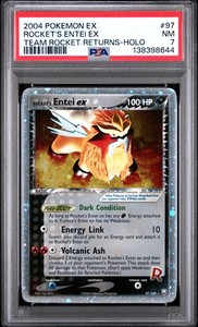 希少1ED】R団のエンテイ ex 1st Edition 初版 068/084 Pokemon Card