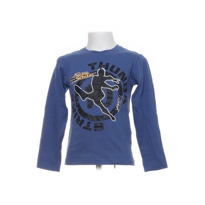 E Plus M, Langarmshirt, Größe: 122, Blau, Baumwolle, Print, Jungen #4a8